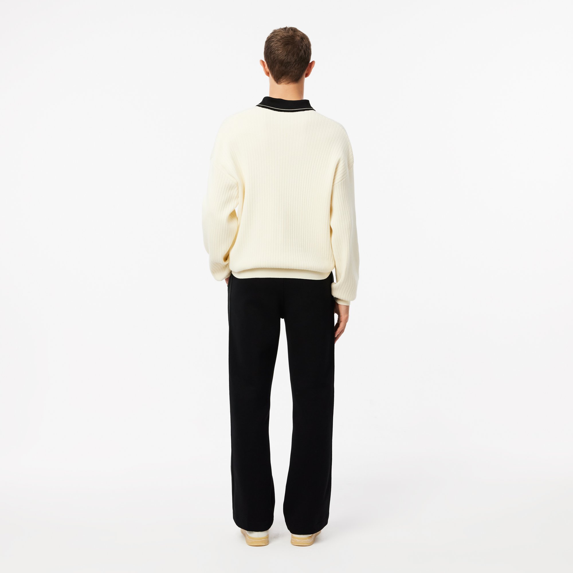 Quần Thể Thao Nỉ Lacoste Nam Paris Dáng Suông Sản Xuất Tại Pháp