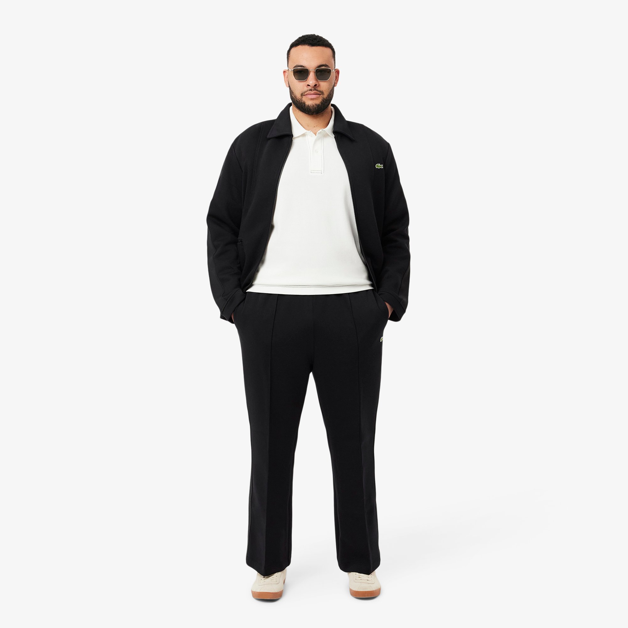Quần Thể Thao Nỉ Lacoste Nam Paris Dáng Suông Sản Xuất Tại Pháp