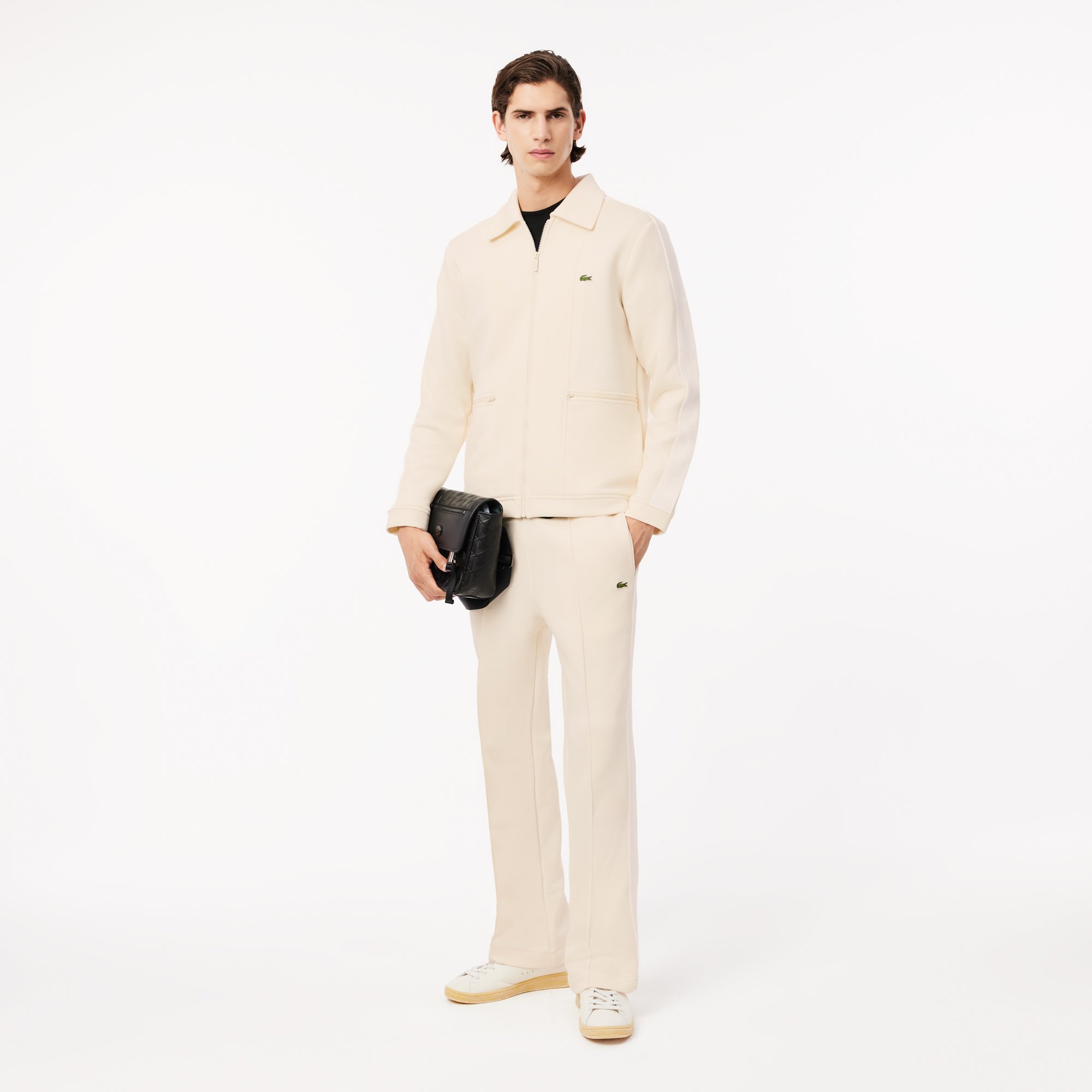 Quần Thể Thao Nỉ Lacoste Nam Paris Dáng Suông Sản Xuất Tại Pháp