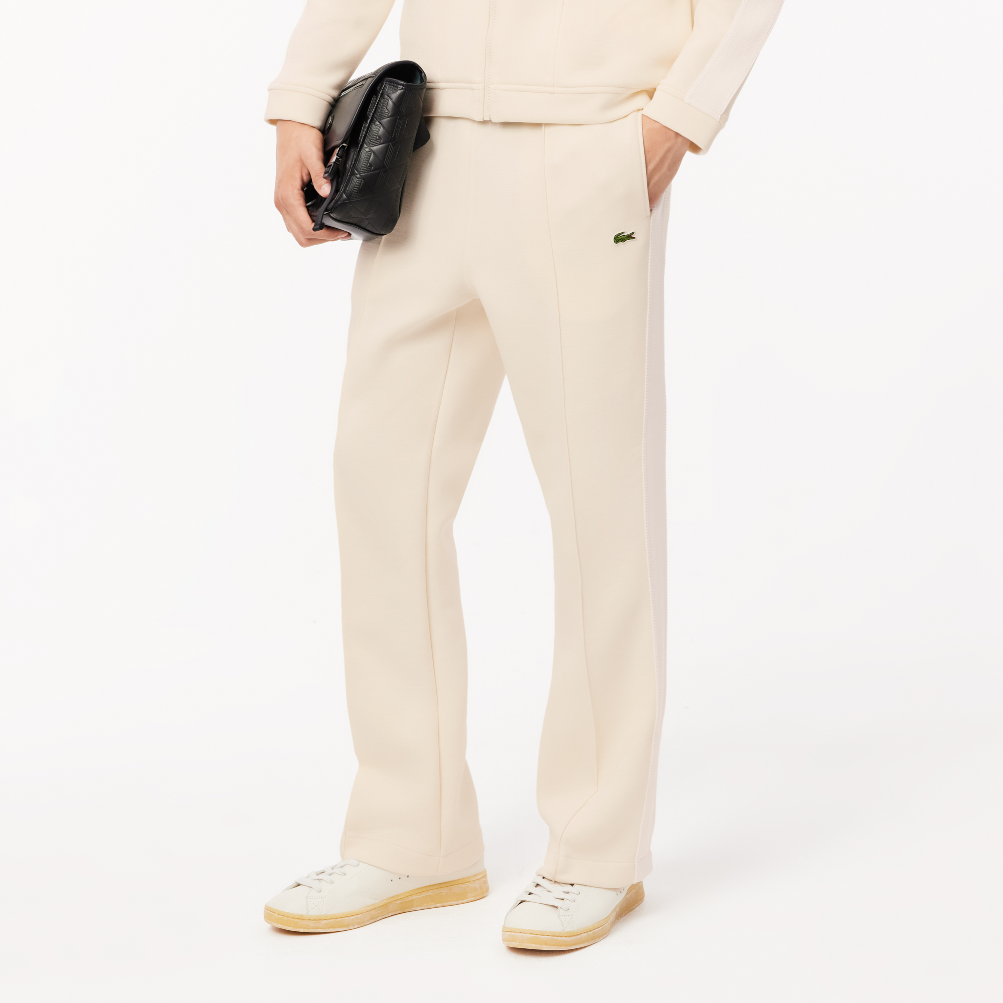 Quần Thể Thao Nỉ Lacoste Nam Paris Dáng Suông Sản Xuất Tại Pháp