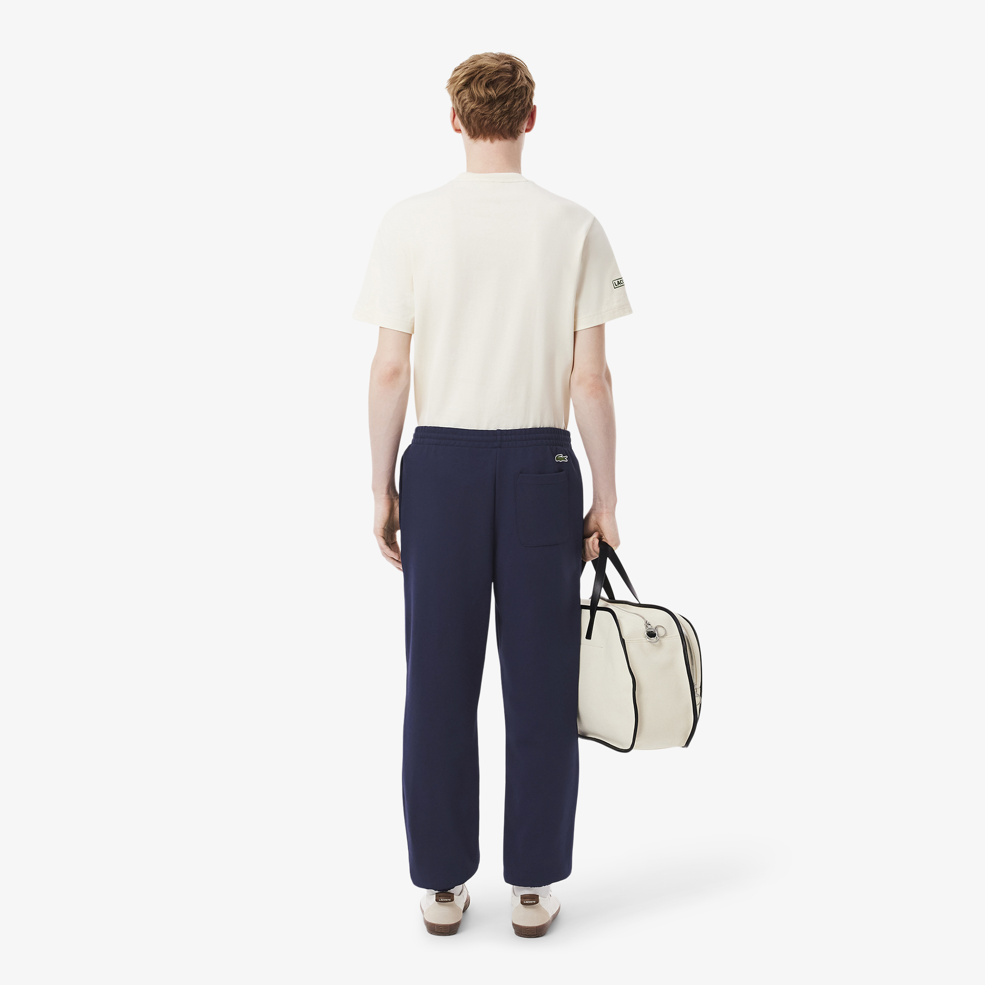 Quần Nỉ Tennis Bo Gấu Lacoste Nam In Họa Tiết
