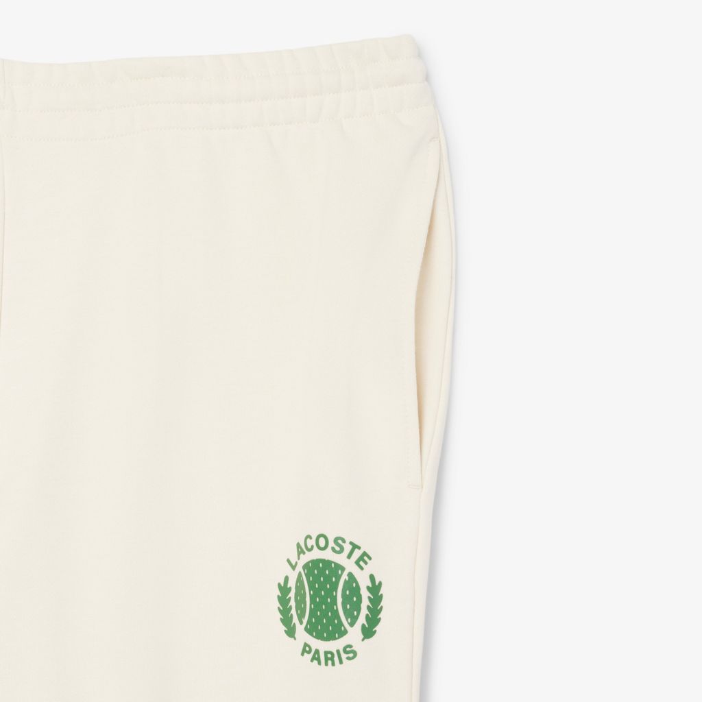 Quần Nỉ Tennis Bo Gấu Lacoste Nam In Họa Tiết
