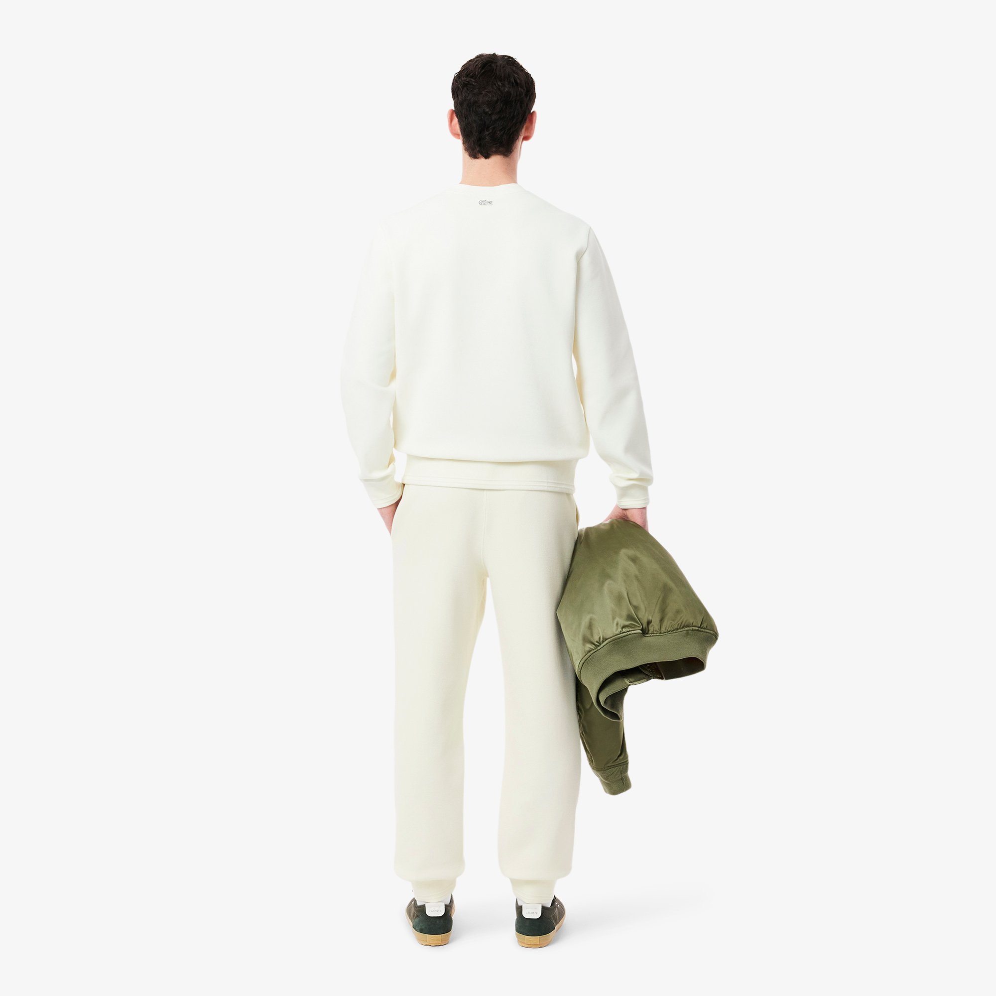 Quần Nỉ Bo Gấu Lacoste Nam Chất Liệu Piqué Hai Mặt