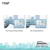  ĐA TRÒNG _ Excelite FREE VISTA PLUS Zaphire-Sx  UV 400 KHÔNG BỂ ĐỔI MÀU KHÓI TRIVEX ĐÁNH 
