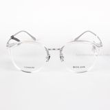  GỌNG KÍNH BOLON BT6020_B90.C TITANIUM KIỂU TRÒN NAM, NỮ 