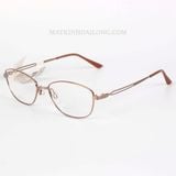  GỌNG KÍNH CHARMANT CH16449RG TITANIUM OVAL NỮ 