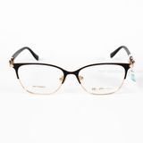  GỌNG KÍNH  ExFash EF72660 KIM LOẠI MẮT MÈO OVAL NỮ 