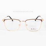  GỌNG KÍNH ExFash EF78074-C4 KIM LOẠI VUÔNG NAM,NỮ 
