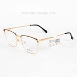  GỌNG KÍNH ExFash EF78074-C4 KIM LOẠI VUÔNG NAM,NỮ 