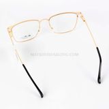  GỌNG KÍNH ExFash EF78074-C4 KIM LOẠI VUÔNG NAM,NỮ 
