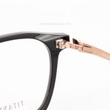  GỌNG KÍNH  HANGTEN HT24417 NHỰA ACETATE OVAL NAM, NỮ 