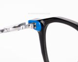  GỌNG KÍNH  HANGTEN HT 24423 NHỰA ACETATE TRÒN NAM, NỮ 