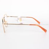  GỌNG KÍNH LEVIS LV1013-Y11 KIM LOẠI  KIỂU TRÒN ĐA GIÁC OVERSIZE NỮ 