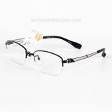  GỌNG KÍNH LineArt CHARMANT XL1046 BK TITANIUM OVAL NỮ 