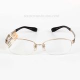 GỌNG KÍNH LineArt CHARMANT XL1076 WP TITANIUM OVAL NỮ 