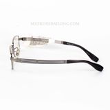  GỌNG KÍNH LineArt CHARMANT XL1477 GR TITANIUM VUÔNG NAM,NỮ 