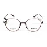  GỌNG KÍNH MOLSION MJ5052B10 TITANIUM NHỰA Ultem KIỂU TRÒN ĐA GIÁC NAM, NỮ 