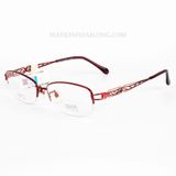  GỌNG KÍNH OLIVE OL66627-1 TITANIUM OVAL NỮ 