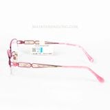  GỌNG KÍNH OLIVE OL66627-1 TITANIUM OVAL NỮ 