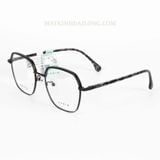  GỌNG KÍNH PARIM 85056-B1 KIM LOẠI NHỰA ĐA GIÁC VUÔNG OVERSIZE NAM,NỮ 
