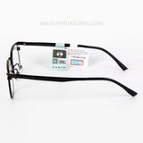  GỌNG KÍNH PARIM PG81413 B1 KIM LOẠI VUÔNG NAM,NỮ 