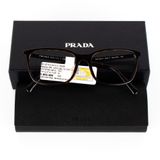  GỌNG KÍNH PRADA 0PR 13XVF-2AU-101 NHỰA ACETATE VUÔNG  NAM, NỮ 