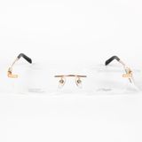  GỌNG KÍNH S.T.Dupont DP8084U-C11 TITANIUM KHOAN  VUÔNG NAM 