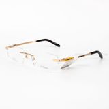  GỌNG KÍNH S.T.Dupont DP8084U-C11 TITANIUM KHOAN  VUÔNG NAM 