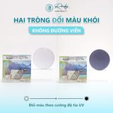  HAI TRÒNG _ ROCKY ĐỔI MÀU BLUE UV 1.56 