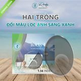 HAI TRÒNG _ ROCKY ĐỔI MÀU BLUE UV 1.56 