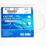  TRÒNG KÍNH_VIS-CARE 1.67 AS Nano Blue UV 