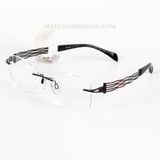  GỌNG KÍNH LineArt CHARMANT XL2081 BK TITANIUM KHOAN NỮ 