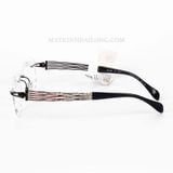  GỌNG KÍNH LineArt CHARMANT XL2081 BK TITANIUM KHOAN NỮ 