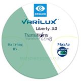  ĐA TRÒNG _ Essilor Varilux® Liberty™ 3.0 1.60 Đổi Màu UV MaxAz 