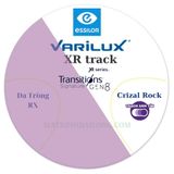  ĐA TRÒNG _ Essilor Varilux® XR Track 1.59 1.60 Đổi Màu CRIZAL ROCK UV 