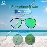  TRÒNG KÍNH _ Skylens 1.56 SV ASP Đổi Màu Tráng Gương UV400 PGX MIRROR 