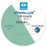  ĐA TRÒNG _ Essilor Varilux® XR Track 1.59 1.60 Đổi Màu CRIZAL ROCK UV 