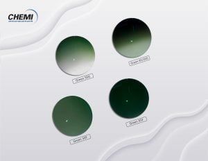  TRÒNG KÍNH _ CHEMI 1.60 .167 UV 420 RX RÂM CẬN TINTING 