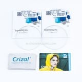  TRÒNG KÍNH  _ Essilor Crizal EASY TR  Clacsic 1.56 ĐỔI MÀU  UV 