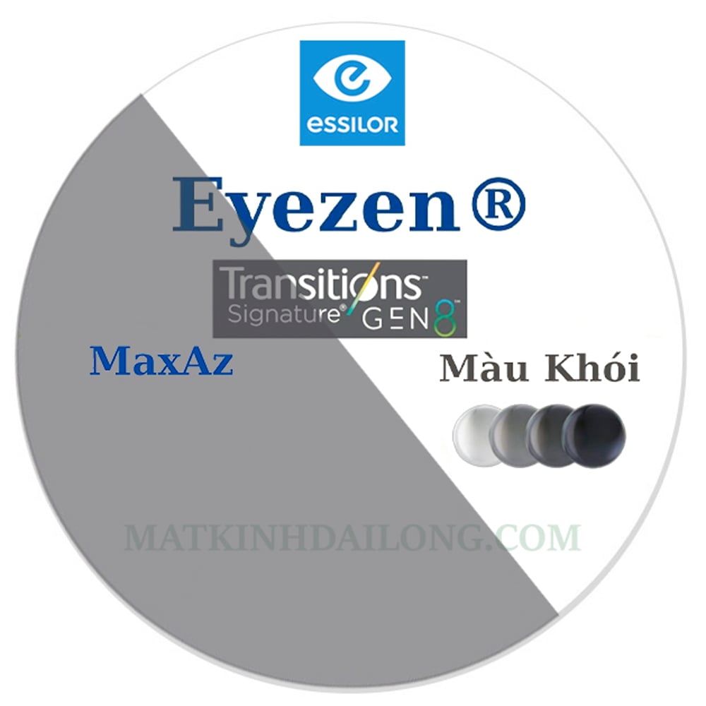  TRÒNG KÍNH _ Essilor Eyezen® 1.50 AS ĐỔI MÀU UV MaxAz 