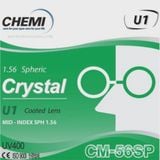 TRÒNG KÍNH _CHEMI 1.56 1.60 U1 UV400 