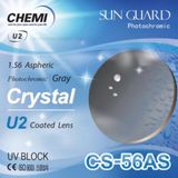  TRÒNG KÍNH _CHEMI ĐỔI MÀU 1.56 1.60 PHOTO GRAY  UV 