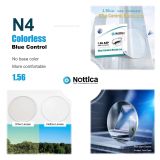  TRÒNG KÍNH NOTTICA 1.56 1.61 ASP BULE UV 