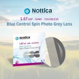  TRÒNG KÍNH NOTTICA ĐỔI MÀU  1.67 BLUE UV 