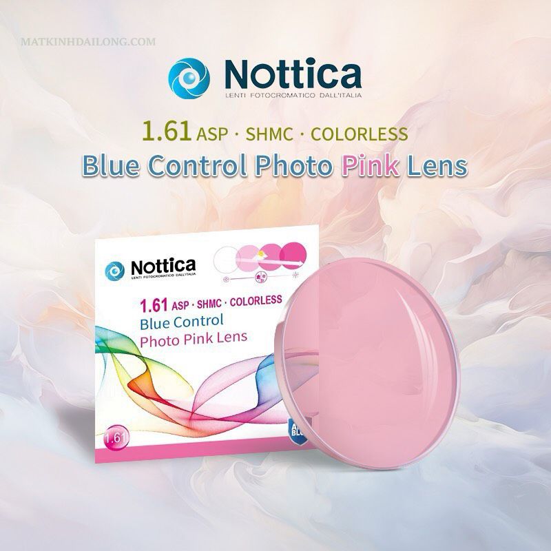  TRÒNG KÍNH NOTTICA ĐỔI MÀU 1.61 BLUE UV 