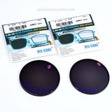  TRÒNG KÍNH_VIS-CARE PHOTO GREY 1.56 AS ĐỔI MÀU BLUE UV 420 SUN ACTIVE 