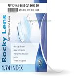  TRÒNG KÍNH ROCKY BLUE UV 1.74 ASP 