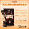  Cà Phê Hòa Tan Sấy Lạnh BLACK Message Coffee, tinh chất cafe rang xay nguyên chất, tiện lợi hộp 10 gói ( 2g 1 stick) 
