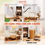  Cà Phê Hòa Tan Sấy Lạnh BLACK Message Coffee, tinh chất cafe rang xay nguyên chất, tiện lợi hộp 10 gói ( 2g 1 stick) 