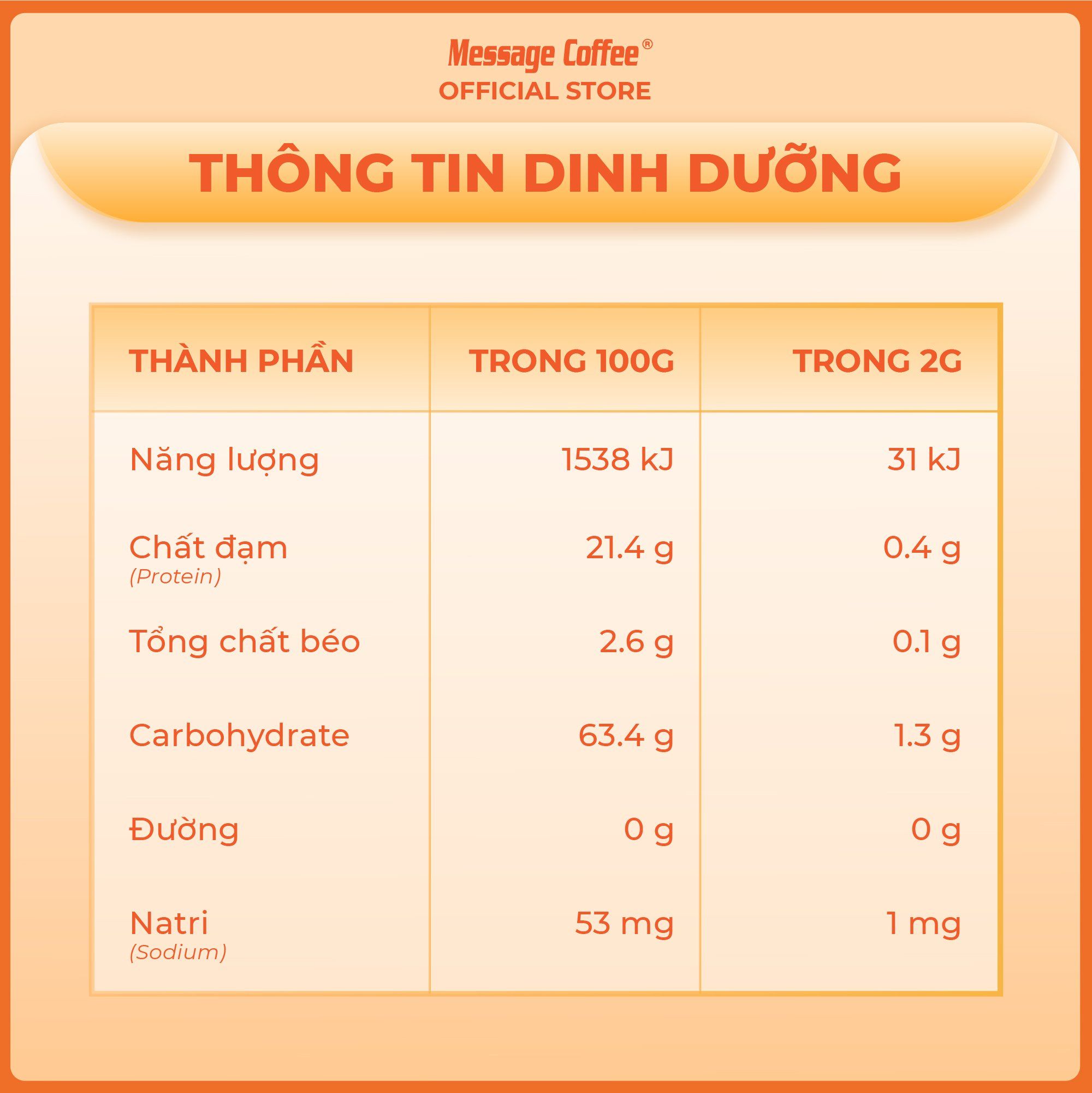  Cà Phê Hòa Tan Sấy Lạnh BLACK Message Coffee, tinh chất cafe rang xay nguyên chất, tiện lợi hộp 10 gói ( 2g 1 stick) 